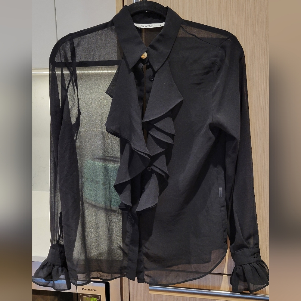 Sheer blouse